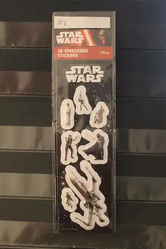 Star Wars Sticker; 3D Embossed Stickers Star Wars
