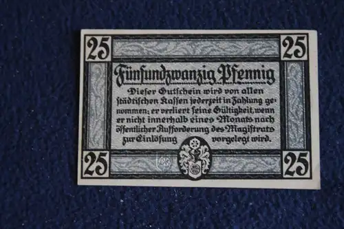 Notgeld Erfurt, 25 Pf.