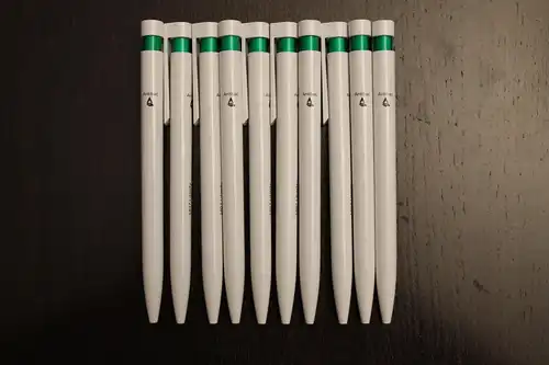 Antibac Kugelschreiber, Antibakterieller Kugelschreiber, 10 Stück, mit Großraummine
