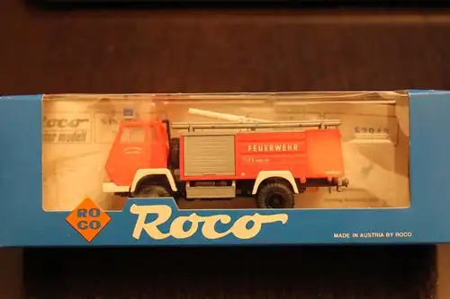 Feuerwehr, Steyr 91 / TLFA 4000; Roco; Freiwillige Feuerwehr Hall i. Tirol; M. 1:87 / H0 