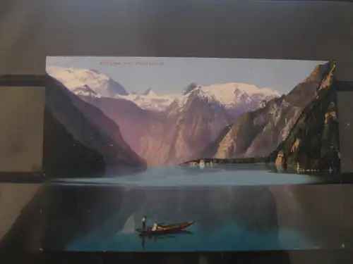 [Lithographie] Königsee, Vom Malerwinkel. 