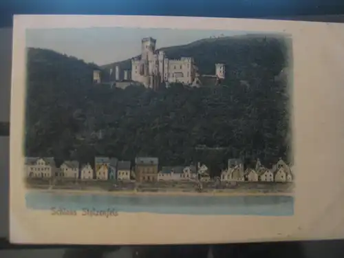 [Lithographie] Schloß Stolzenfels. 