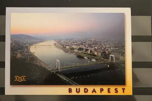 [Echtfotokarte farbig] Budapest. 