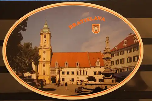 [Echtfotokarte farbig] Bratislava. 