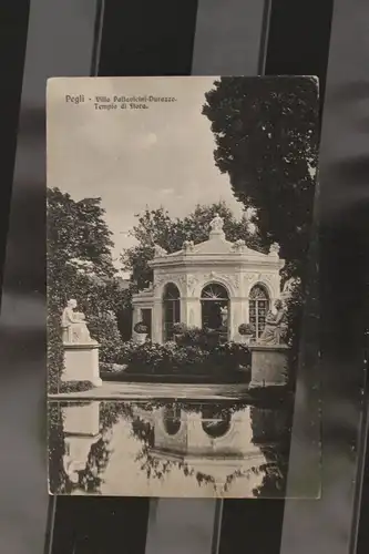 [Echtfotokarte schwarz/weiß] Genova, Pegli; Villa Pallavicini-Durazza. 