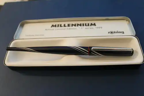 Rotring Füllfederhalter ArtPen Millennium "-1" series, 1999, Limited Edition, M-Feder