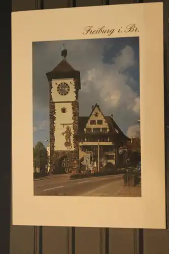 [Echtfotokarte farbig] Freiburg i. Br. 