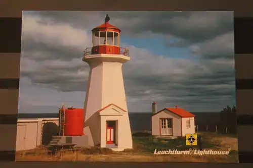 [Echtfotokarte farbig] Leuchtturm/Lighthouse. 