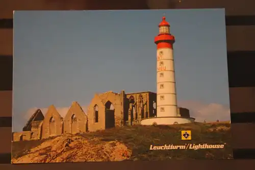 [Echtfotokarte farbig] Leuchtturm/Lighthouse. 