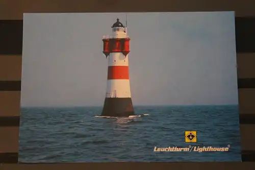 [Echtfotokarte farbig] Leuchtturm/Lighthouse. 
