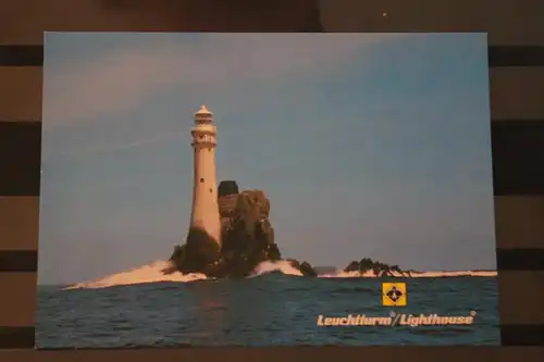 [Echtfotokarte farbig] Leuchtturm/Lighthouse. 