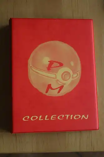 Sammelalbum PM Collection, Ringbinder, rot, für Pokèmon- Karten oder Ähnliche