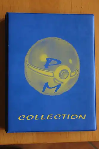 Sammelalbum PM Collection, Ringbinder, blau, für Pokèmon- Karten oder Ähnliche