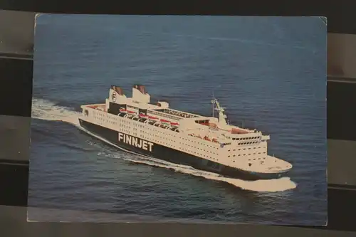 [Echtfotokarte farbig] Finnjet. 