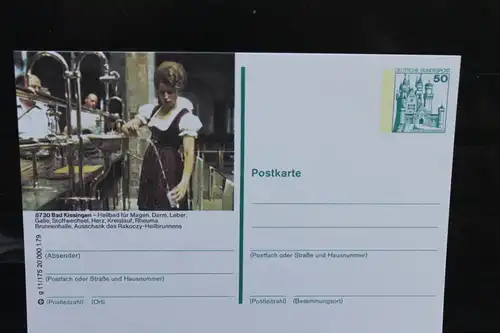 Bildpostkarte  P 129; 1979;  Deutschland: Bad Kissingen