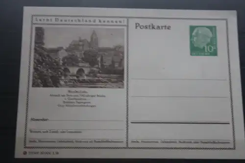 Wetzlar, Bildpostkarte von 1956