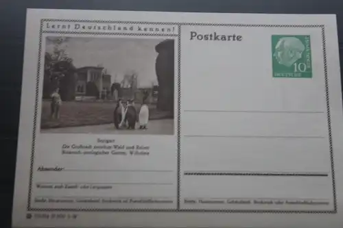 Stuttgart, Bildpostkarte von 1956