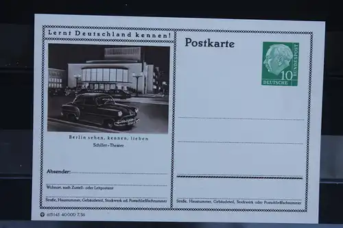 Berlin, Bildpostkarte von 1956