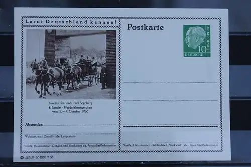 Bad Segeberg, Bildpostkarte von 1956