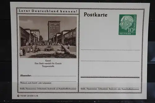 Kassel, Bildpostkarte von 1958