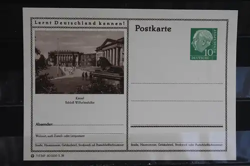 Kassel, Bildpostkarte von 1958