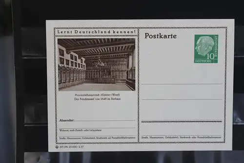 Münster, Bildpostkarte von 1957