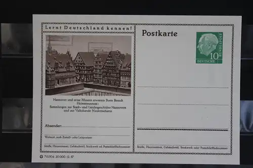 Hannover, Bildpostkarte von 1957