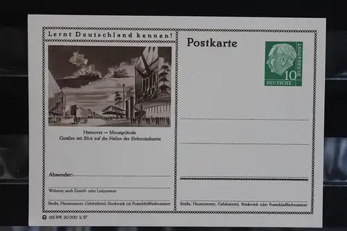 Hannover, Bildpostkarte von 1957