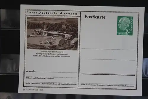 Hannover, Bildpostkarte von 1957