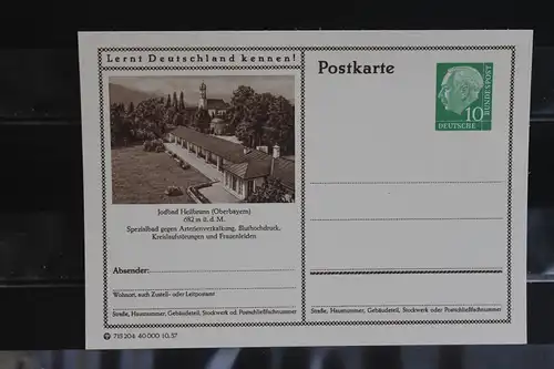 Heilbrunn, Bildpostkarte von 1957