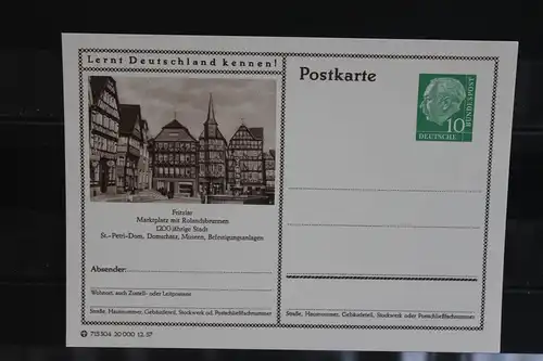 Fritzlar, Bildpostkarte von 1957