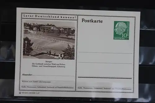 Stuttgart, Bildpostkarte von 1957