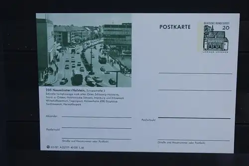 Neumünster, Bildpostkarte von 1966
