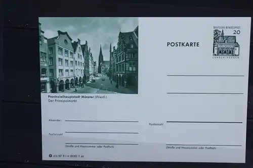 Münster, Bildpostkarte von 1966