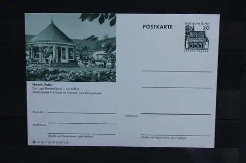 [Ansichtskarte] Wanne-Eickel, Bildpostkarte der Bundespost. 