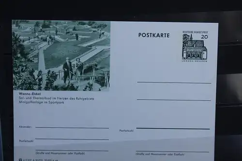 [Ansichtskarte] Wanne-Eickel, Bildpostkarte der Bundespost. 