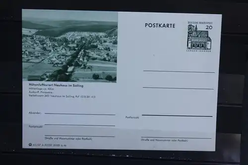 [Ansichtskarte] Neuhaus, Bildpostkarte der Bundespost. 