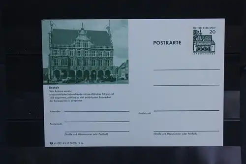 [Ansichtskarte] Bocholt, Bildpostkarte der Bundespost 1966. 