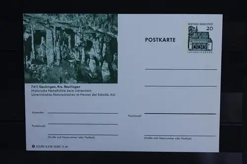 [Ansichtskarte] Genkingen, Bildpostkarte der Bundespost 1966. 