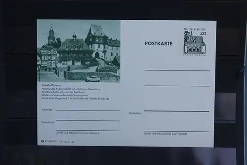 [Ansichtskarte] Idstein, Bildpostkarte der Bundespost 1966. 