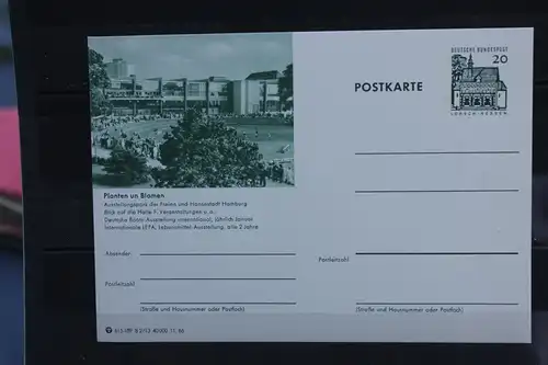 [Ansichtskarte] Hamburg, Bildpostkarte der Bundespost 1966. 