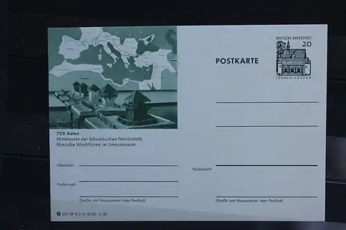 [Ansichtskarte] Aalen, Limes, Bildpostkarte der Bundespost 1966. 