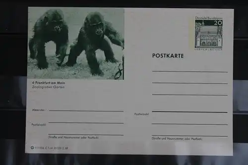 [Ansichtskarte] Frankfurt, Bildpostkarte der Bundespost 1969. 