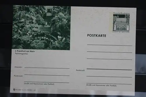 [Ansichtskarte] Frankfurt, Bildpostkarte der Bundespost 1969. 