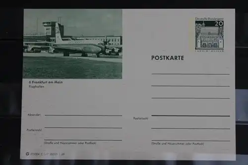[Ansichtskarte] Frankfurt, Bildpostkarte der Bundespost 1969. 