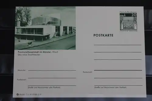 [Ansichtskarte] Münster, Bildpostkarte der Bundespost 1969. 