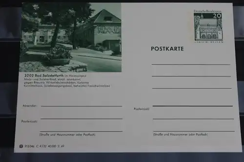 [Ansichtskarte] Bad Salzdetfurth, Bildpostkarte der Bundespost 1969. 