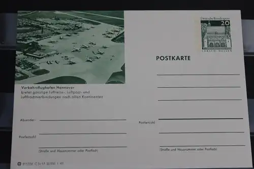 [Ansichtskarte] Hannover, Bildpostkarte der Bundespost 1969. 