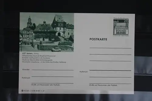 [Ansichtskarte] Idstein, Bildpostkarte der Bundespost 1969. 