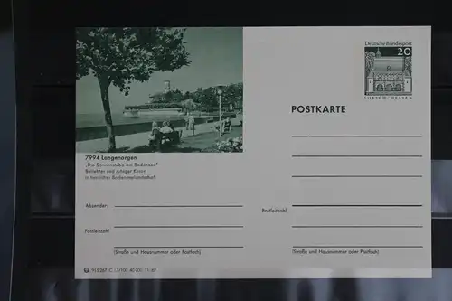 [Ansichtskarte] Langenargen, Bildpostkarte der Bundespost 1969. 